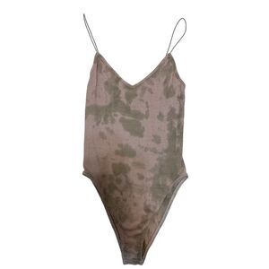 Urban Outfitters Tie Dye Bodysuit XS/S Purple Grey Festival Layering